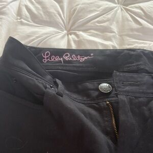 Lilly Pulitzer Women's High Rise Black Jeans
